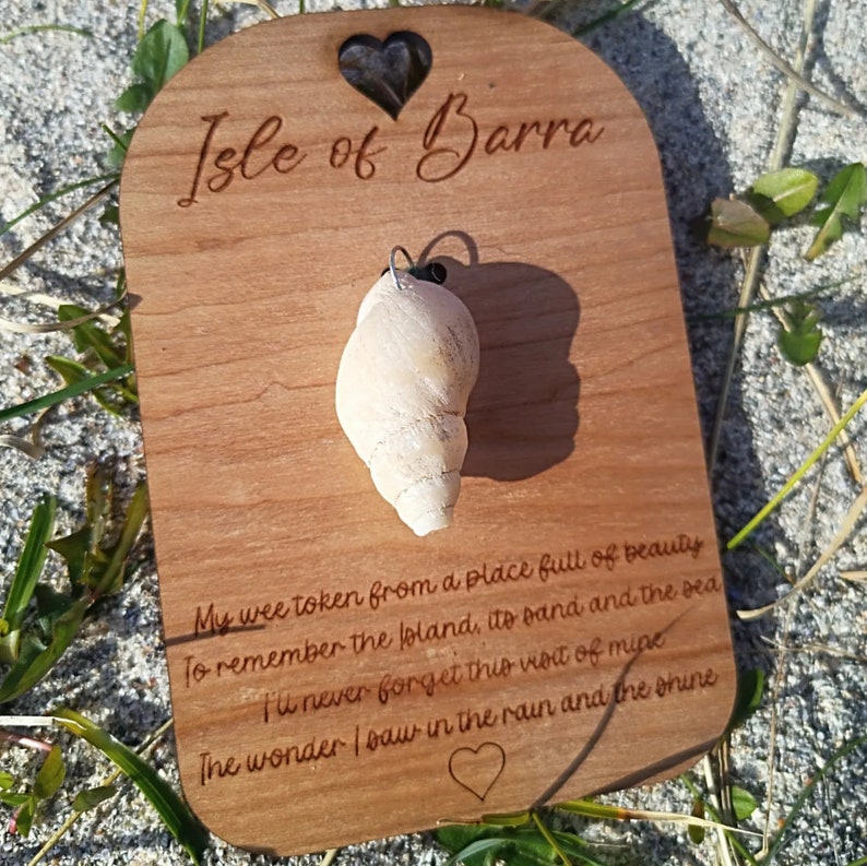Isle of Barra Souvenir Keepsake, Sand Bottle, Shell or Seaglass ...