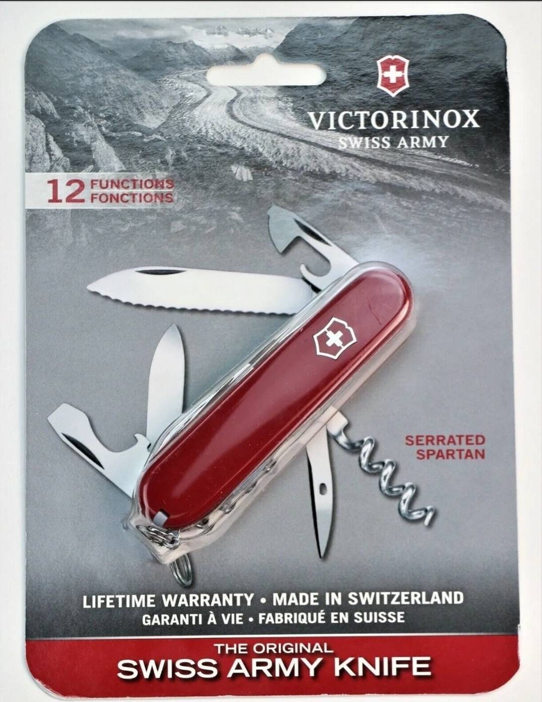 Victorinox Spartan Serrated / Swiss Army Knife / 91mm / Pocket Knife -   Ireland