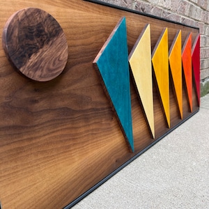Art | Geometric | Wooden | Midcentury | Wall Decor