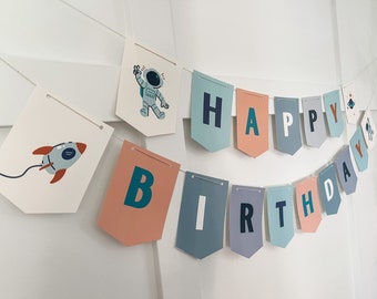 Reach FOUR the Stars Decorations, Reach Four the Stars Banner, Space Party Decor, Reach for the Stars Decorations, Space Birthday Decor