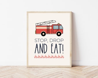 Fire Truck Birthday, Firefighter Birthday Decor, Firetruck Party Decor, Fire Truck Party Decorations, Fire Fighter Birthday Party