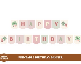 Wild One Birthday Banner | Wild One Banner | Wild One Birthday Decor | Safari Birthday Decor | Wild One Party Decor | Wild One Decorations