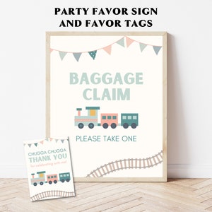 Chugga Chugga Two Two Party Favor, Zug Geburtstagskind Favor Tag, Chugga Chugga Two Two Party Decor, Zug Partydekoration, Zug Geburtstag