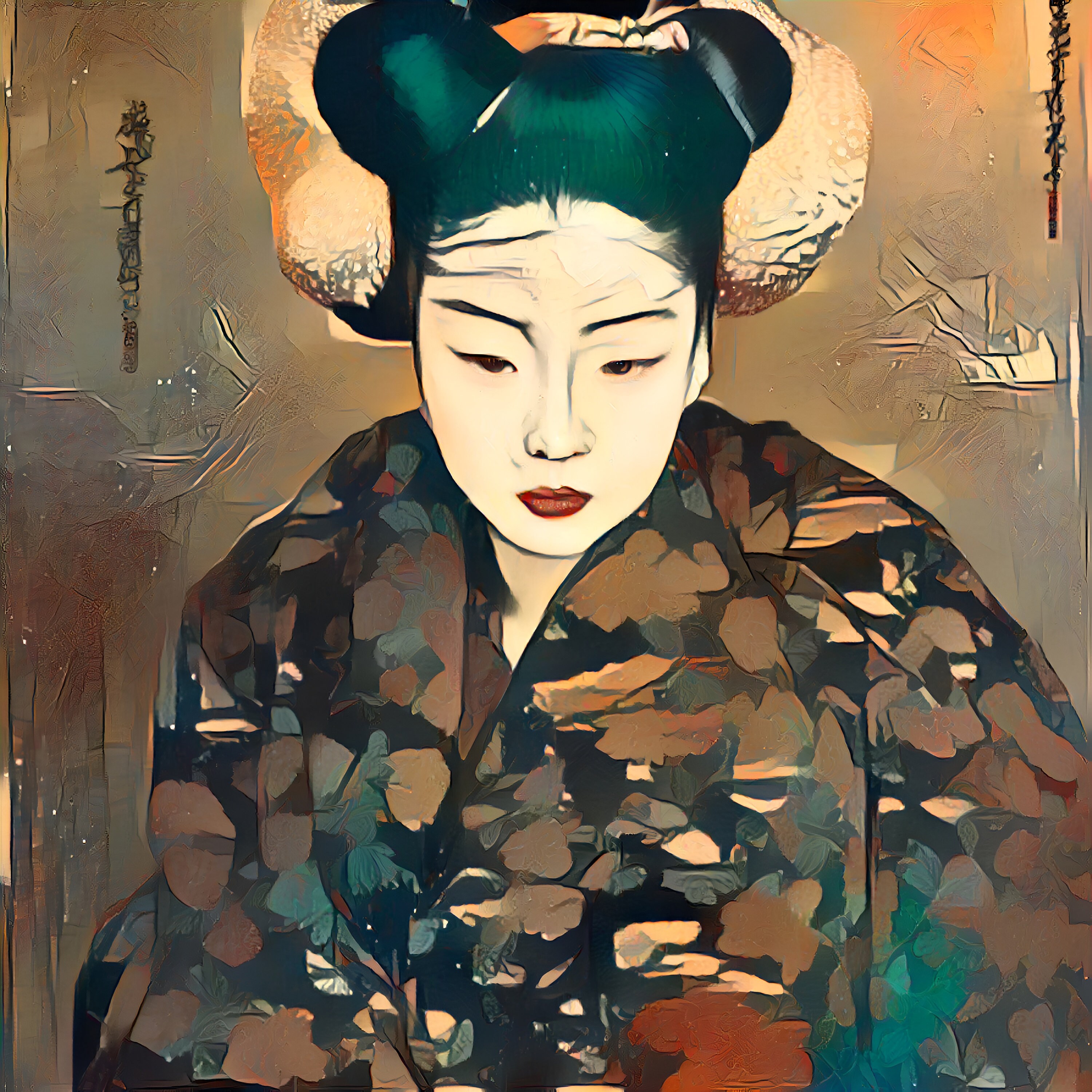 Ukiyoe Style Art Etsy