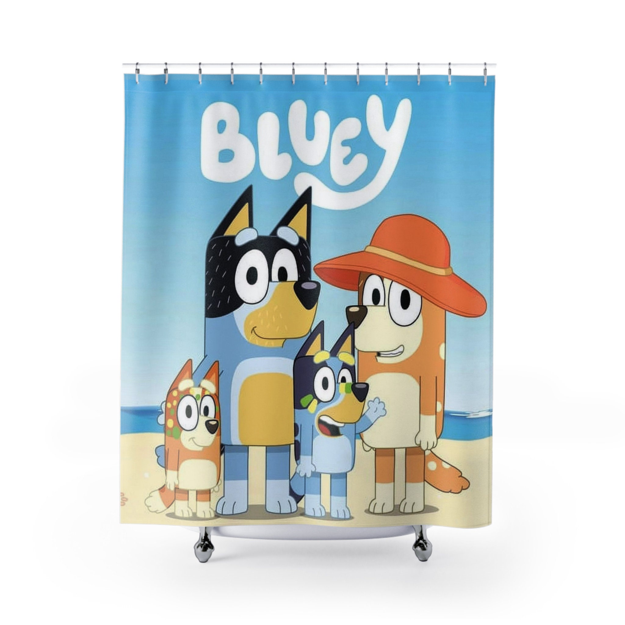Bluey Shower Curtain Etsy