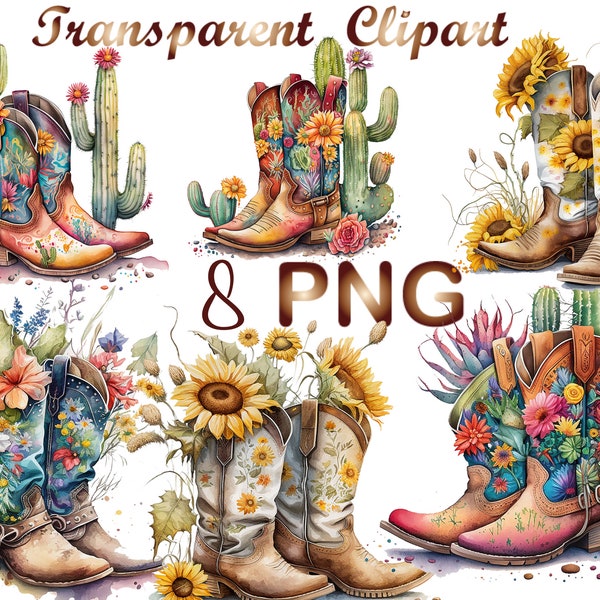 8 Cowgirl boots png,Cowgirl png design,western png design,watercolor boots,cowgirl png,cowgirl boots,western png,western cowgirl png