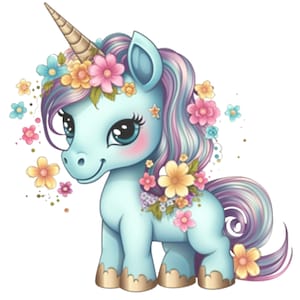 15 Baby Unicorn Clipart, Jpgs,digital Download, Commercial Use, Mixed ...
