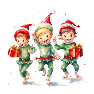 10 Christmas Elves Clipart Png, Christmas Elves Clipart,christmas Elves ...