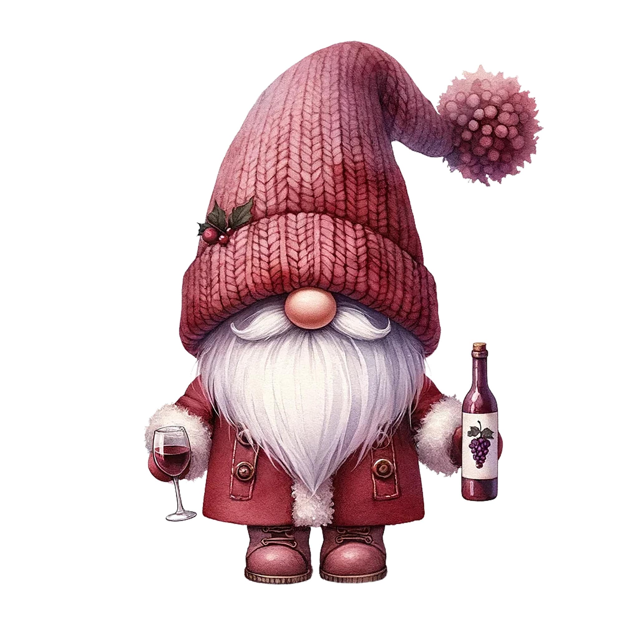18 PNG, Wine Gnome Bundle Clipart, Drunk Gnome PNG, Gnome Png ...