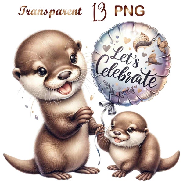 13 Baby otter clipart, baby otter print, otter png, cute otter clipart, otter clipart, sea otter clipart, baby otter png, cute otter png