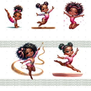 65 Gymnastics png, gymnastics clipart, gymnastics girl clipart, black girl gymnastics clipart,gymnastics girls clipart,black girl clipart image 18