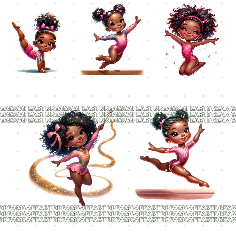 65 Gymnastics png, gymnastics clipart, gymnastics girl clipart, black girl gymnastics clipart,gymnastics girls clipart,black girl clipart image 18
