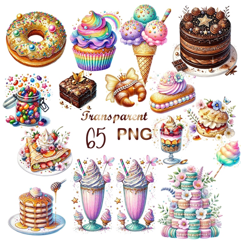 candy cane clipart,cookies clipart,cupcake clipart,dessert clipart,donut clipart,ice cream clipart,lollipop clipart,macaron clipart,pastel sweets,popsicle png,sweets png,sweet treats clipart,watercolor sweets