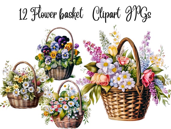 handheld devices clipart of flowers