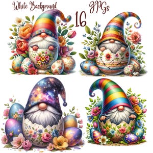 16 JPGs,Ostern Zwerg Clipart Bundle,Ostern Clipart,Ostern Clipart,Kartengestaltung,Mixed Media,Ostern Clipart,Ostern Clipart