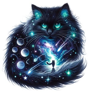 38 JPG, Celestial Cat, Mystical Cat, Celestial Magic Paganwitchcraft ...