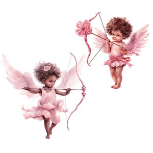 10 PNG, Valentine&#39;s day clipart bundle, Cupid Valentines Clip Art, Love Clipart, Cupid Clipart,  Romantic Love Clipart, Commercial Use