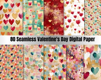 Papel digital de San Valentín sin costuras, papeles digitales de San Valentín, papeles digitales de San Valentín, papeles digitales del día de San Valentín. papeles digitales de San Valentín