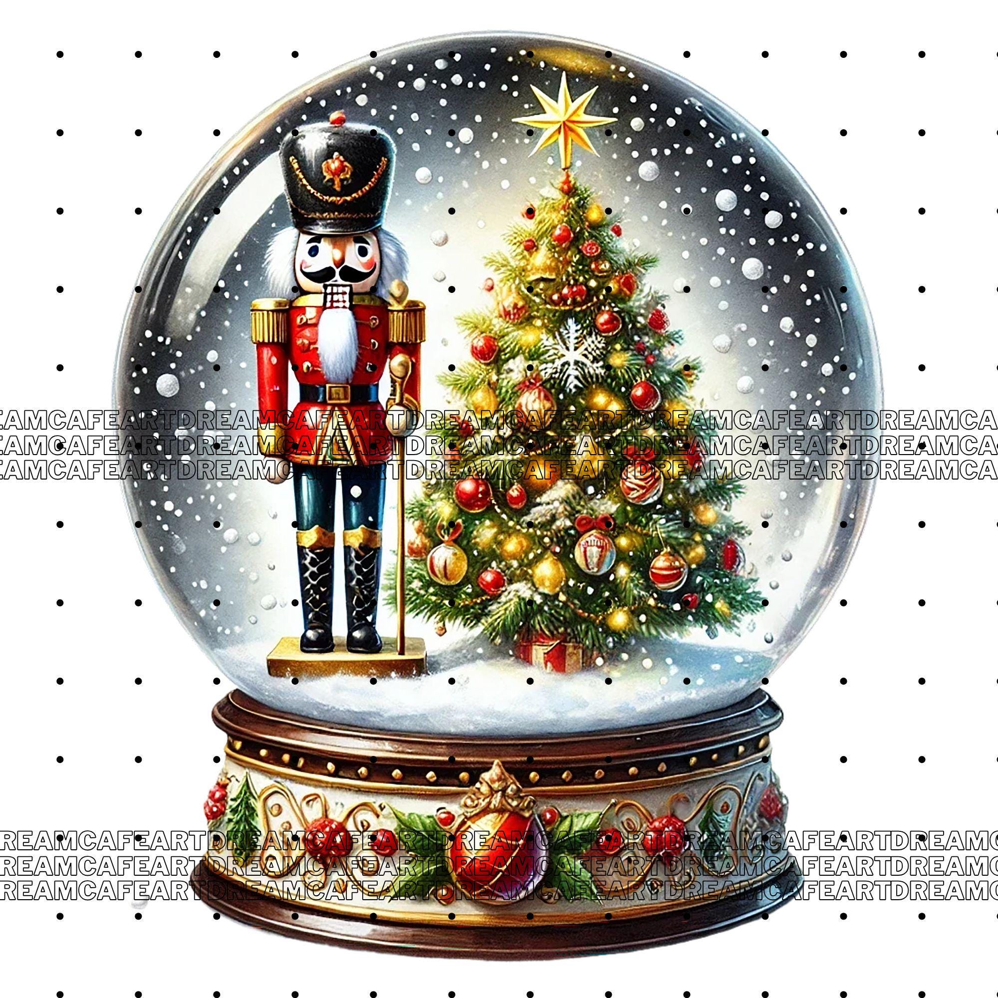 26 PNG, Christmas Snow Globes Clipart Bundle, Set 3, Festive Globe ...