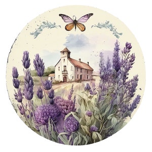 8 Lavender Clipart, watercolor lavender, Watercolor clipart, summer clipart, provence clipart, JPGs, Commercial Use,Digital Download bild 5