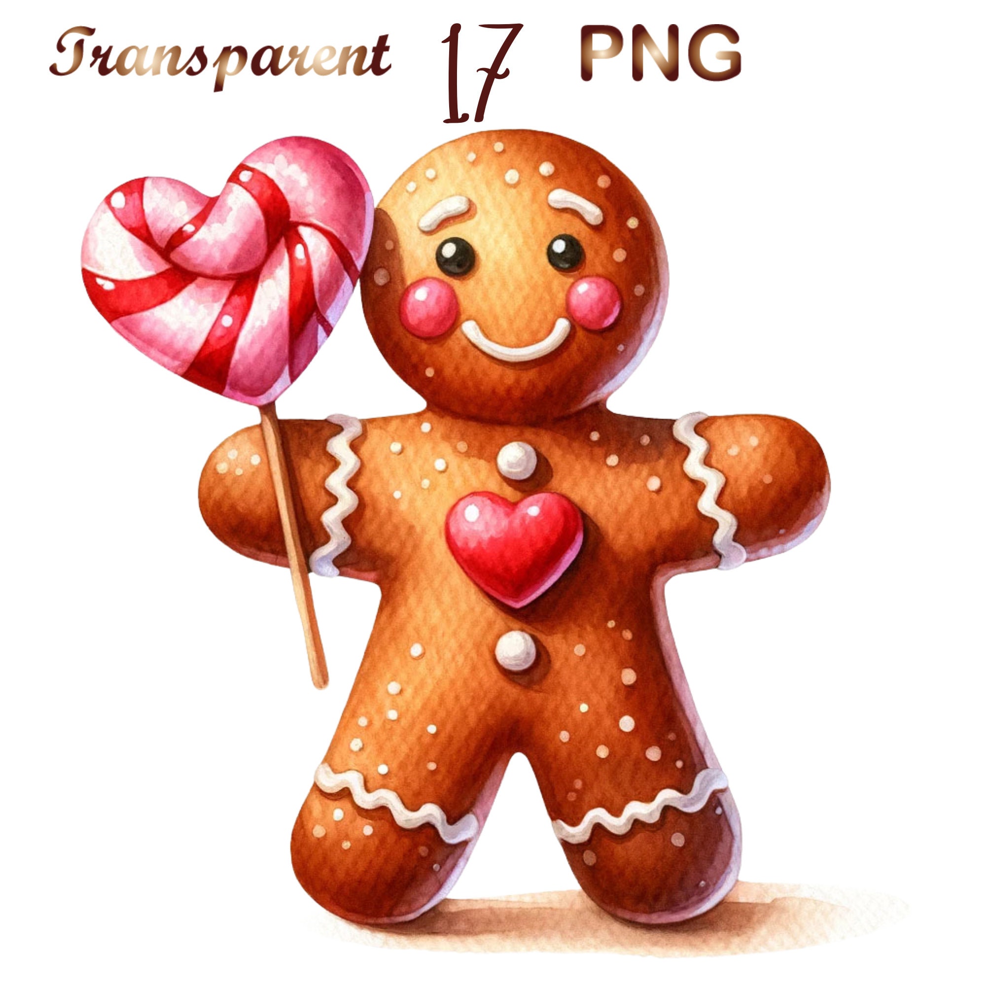 17 Gingerbread Png, Gingerbread Man, Cute Gingerbread Clipart ...