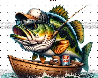 10 Bass Fish PNG, Funny Bass Fish,flies fishing, Fish Clipart, Fish PNG, Fishing Fish png,Fishing png,dtf designs png,dtf png,dtf png design