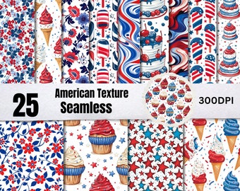 25 American digital papers, america digital papers, 4th of July digital paper, fourth of july wallpaper, independence day patterns