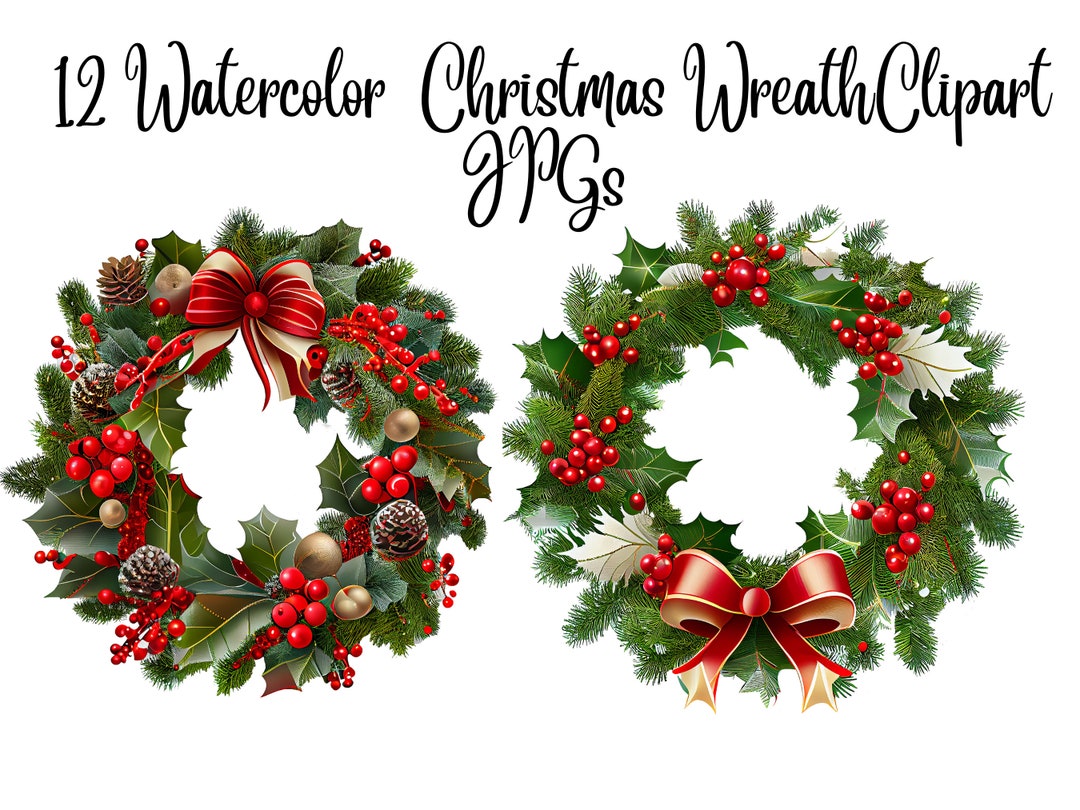 12 Christmas Wreath 