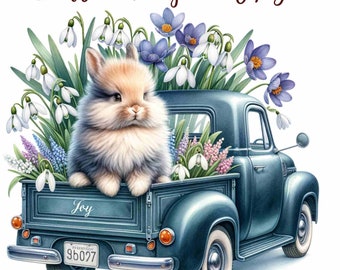 18 JPGs, Niedliches Häschen Clipart, Häschen Clipart, süßes Häschen, Häschen Clipart, Blumen Häschen Clipart, Häschen mit Blumen Clipart, Baby Häschen Kunst