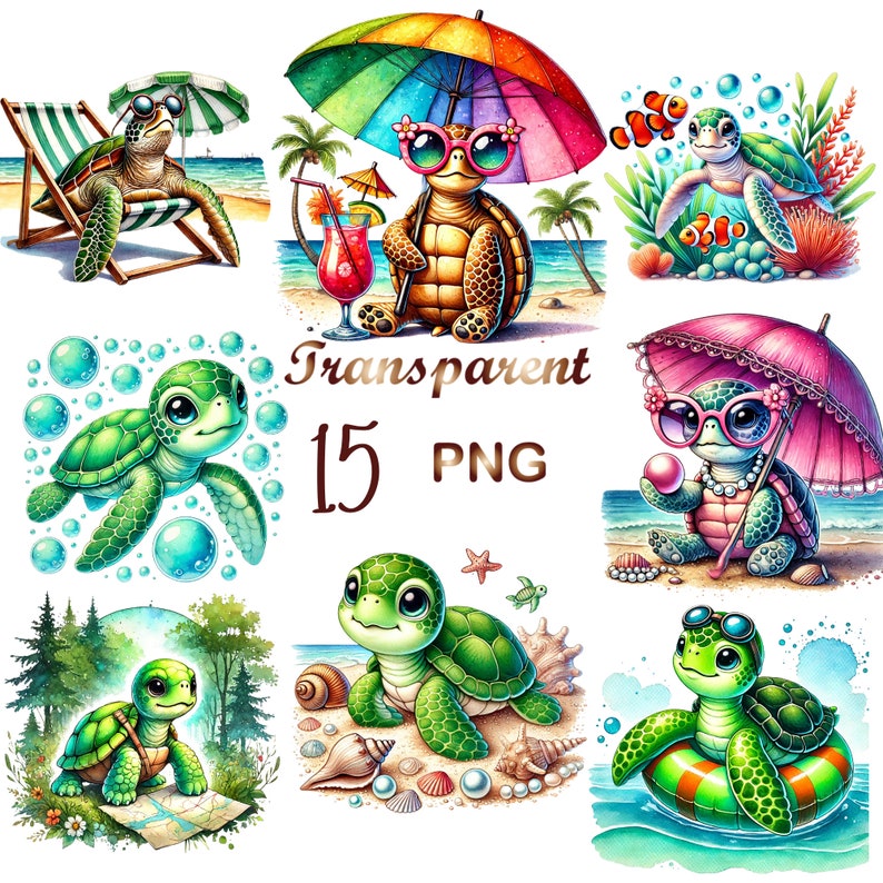 beach clipart,clipart bundle,cute baby turtle,romantic clipart,sea turtle clipart,sea turtle png,tortoise clipart,tropical ocean png,turtle clipart,turtle png,valentines cards,valentines clipart,watercolor turtle