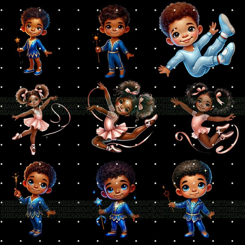 65 Gymnastics png, gymnastics clipart, gymnastics girl clipart, black girl gymnastics clipart,gymnastics girls clipart,black girl clipart image 5