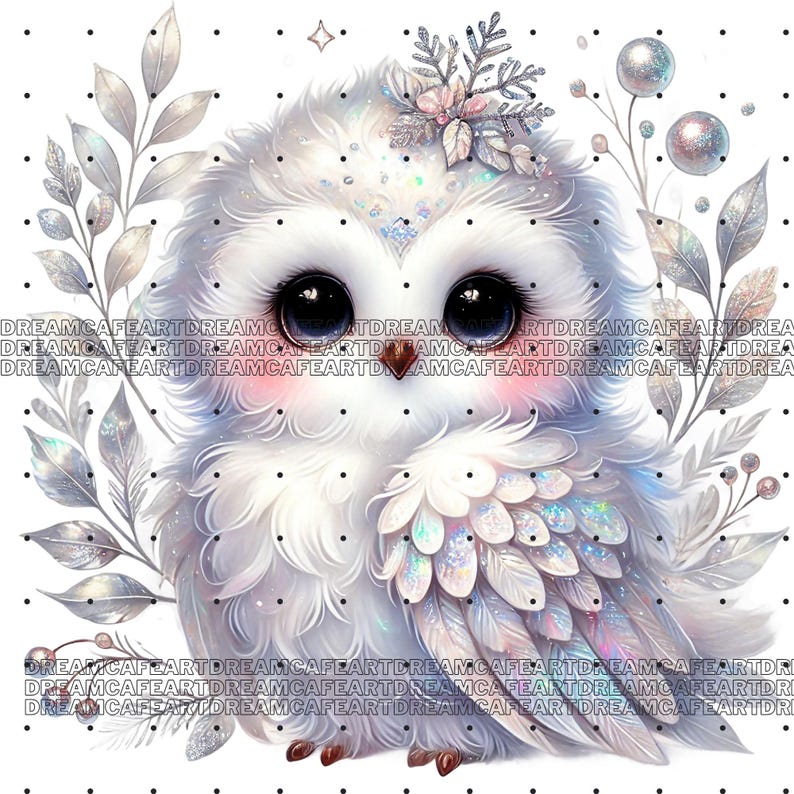 Owl Clipart bundle 135 PNG, Sparkling Owl Sublimation, Colorful Owls, Owl artwork, Owl printable, Digital Download, Card Making imagen 13