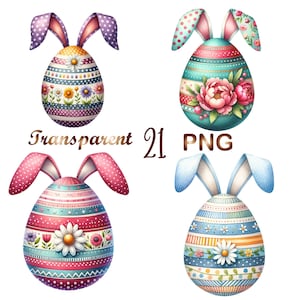 21 PNG, Easter eggs clipart bundle, Easter clipart, eggs clipart bundle, Easter designs png, Easter eggs graphics, Commercial Use