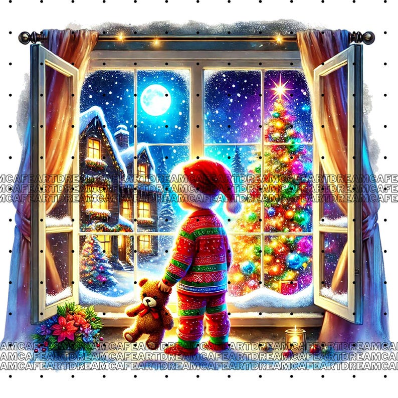 37 PNG Christmas Eve Clipart Bundle, Set 2, Festive Holiday