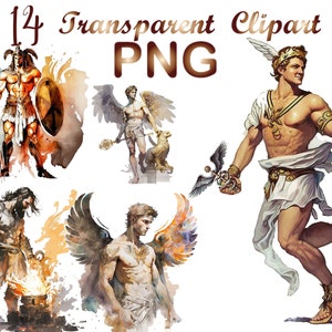 14 Greek gods png, greek mythology, roman gods clipart,greek god png, png file,sublimation design, png,sublimation png,commercial use