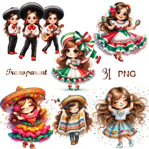 31 PNG Cinco De Mayo, Cinco De Mayo Clipart, Mexican Gnome, Mexican Musician,Mexican Clipart,Mexico Art, Latin Art, Mexico PNG, Mexican Girl