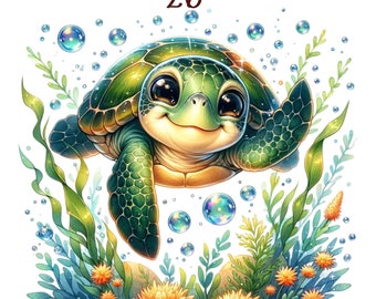 Bébé tortue PNG, tortue png, sublimation de tortue, tortue de mer png, clipart tortue, clipart bébé tortue, bébé tortue de mer png, bébé tortue de mer png