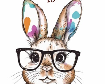 10 Bunny Clipart, Bunny png, PNG, sublimation design,cute bunny png, Watercolor, Commercial Use,Digital Download, rabbit png, bunny png file