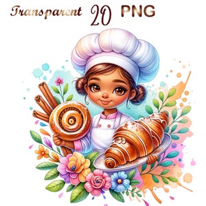 20 Pastry chef girl clipart, pastry chef clipart, pastry chef png, baking clipart, Cute Baker Characters, Baking Party, Chef Girl, Chef Boy