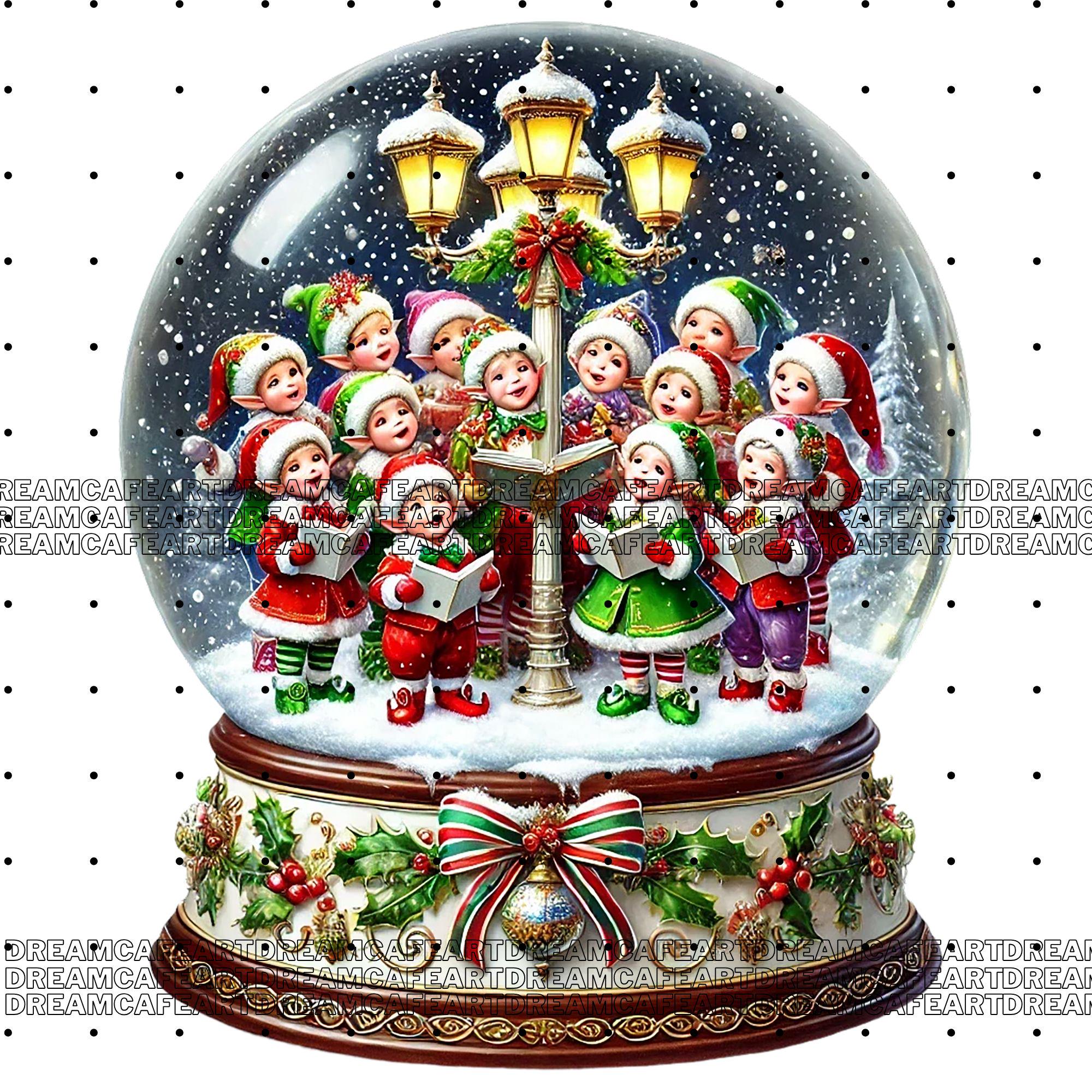 26 PNG, Christmas Snow Globes Clipart Bundle, Set 3, Festive Globe ...