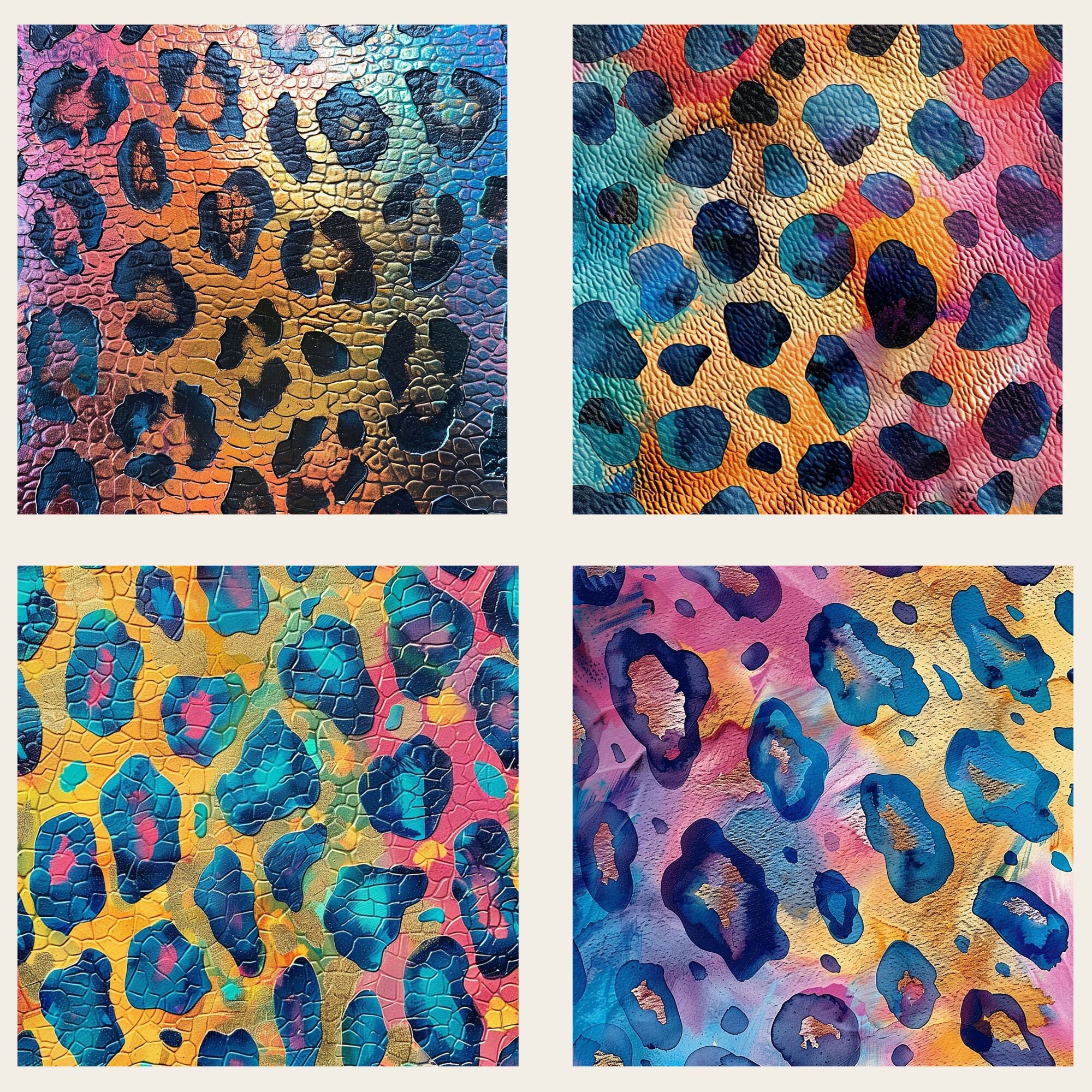 25 Printable Leopard Print Digital Paper,jpgs,leopard Background ...