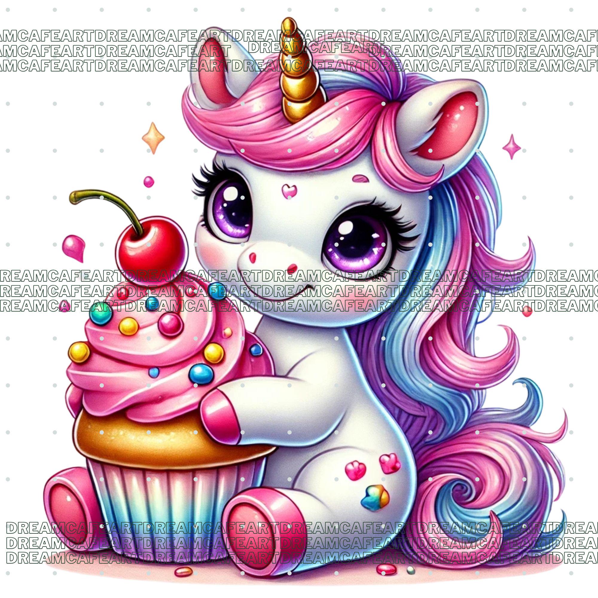 110 PNG Baby Unicorns Clipart Bundle – Cute Magical Unicorn Graphics ...