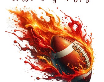 14 Football illustration,Football clipart png,Watercolor Clipart,Football posters,Football printable art,Football clipart, Commercial use