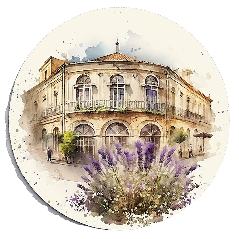 8 Lavender Clipart, watercolor lavender, Watercolor clipart, summer clipart, provence clipart, JPGs, Commercial Use,Digital Download bild 8