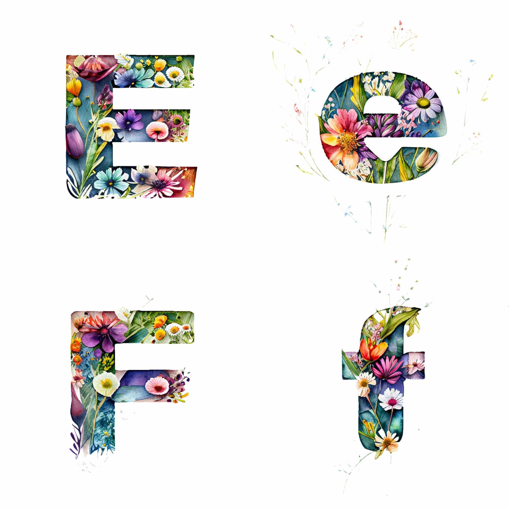101 Alphabet Letters Clipart,png,alphabet Initials,clipart,alphabet ...