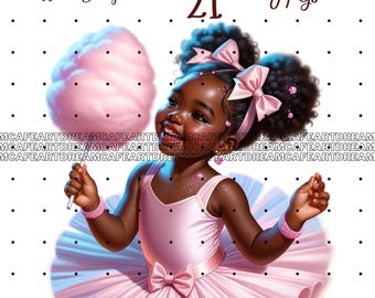 21 JPGs Quirky Black Girl Clipart, Cute Black Skin Girl Graphics, African-American Girls, Flower African Girl Clipart, Instant Download
