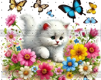 20 JPGs Cute Kitten Clipart bundle PNG, Adorable Kitten Graphics, Memory Books,Junk Journals, Scrapbooks, Commercial Use, Digital Download