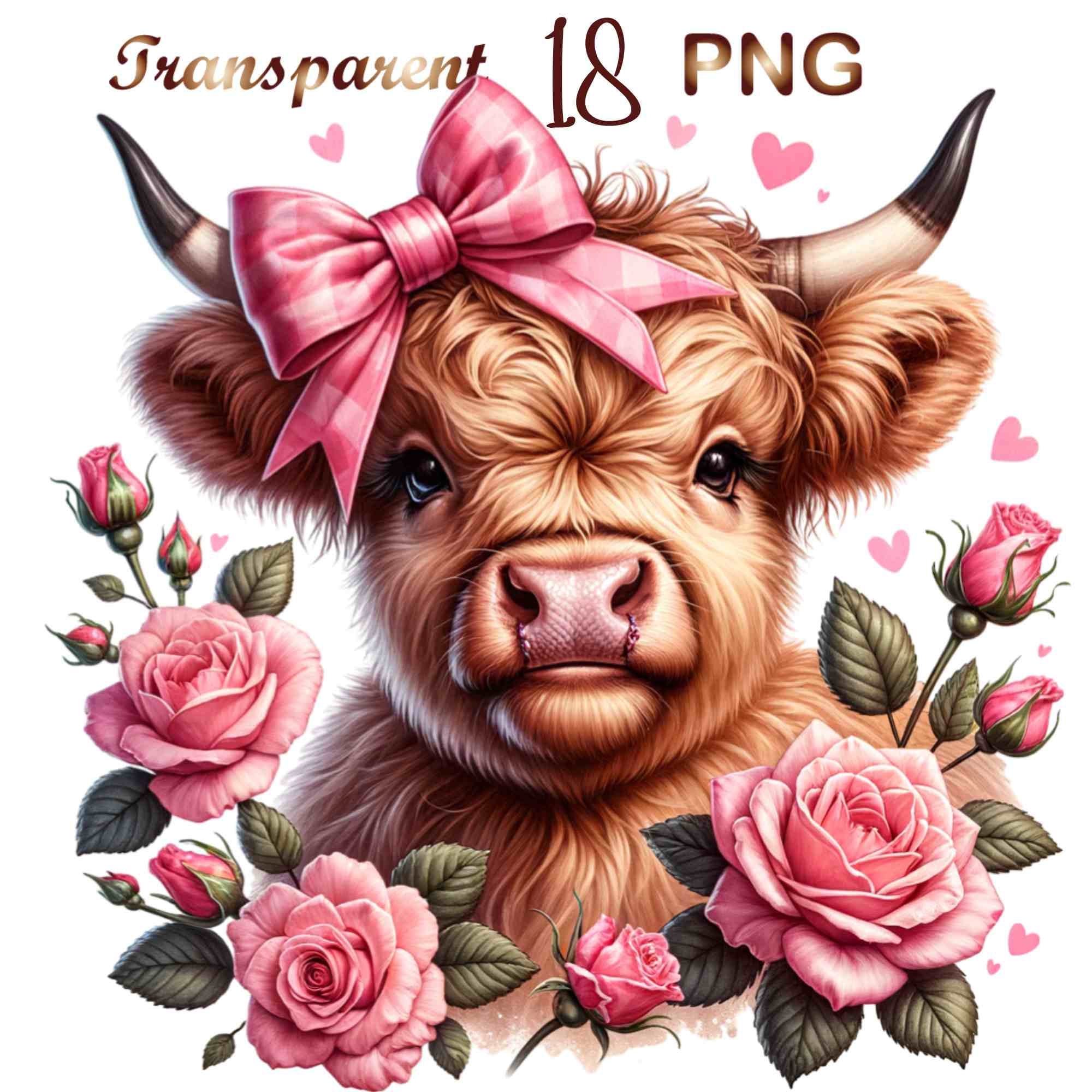 18 Highland Cow Png, Baby Highland Cow Png, Cute Highland Cow Png ...