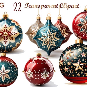 22 Christmas Bauble png, Bauble  png, Watercolor Christmas Bauble png, Mixed Media,Digital Paper Craft,Sublimation,Commercial USe