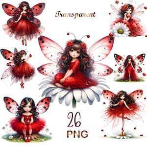26 PNG Ladybug Fairy Clipart bundle,Fairy clipart,Ladybug ballerina clipart,Fairy ballerina,ballerina clipart,Ladybug clipart, pixie clipart